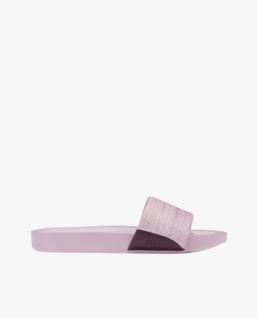 PEDRO - Dép nữ quai ngang Glitter Sliders