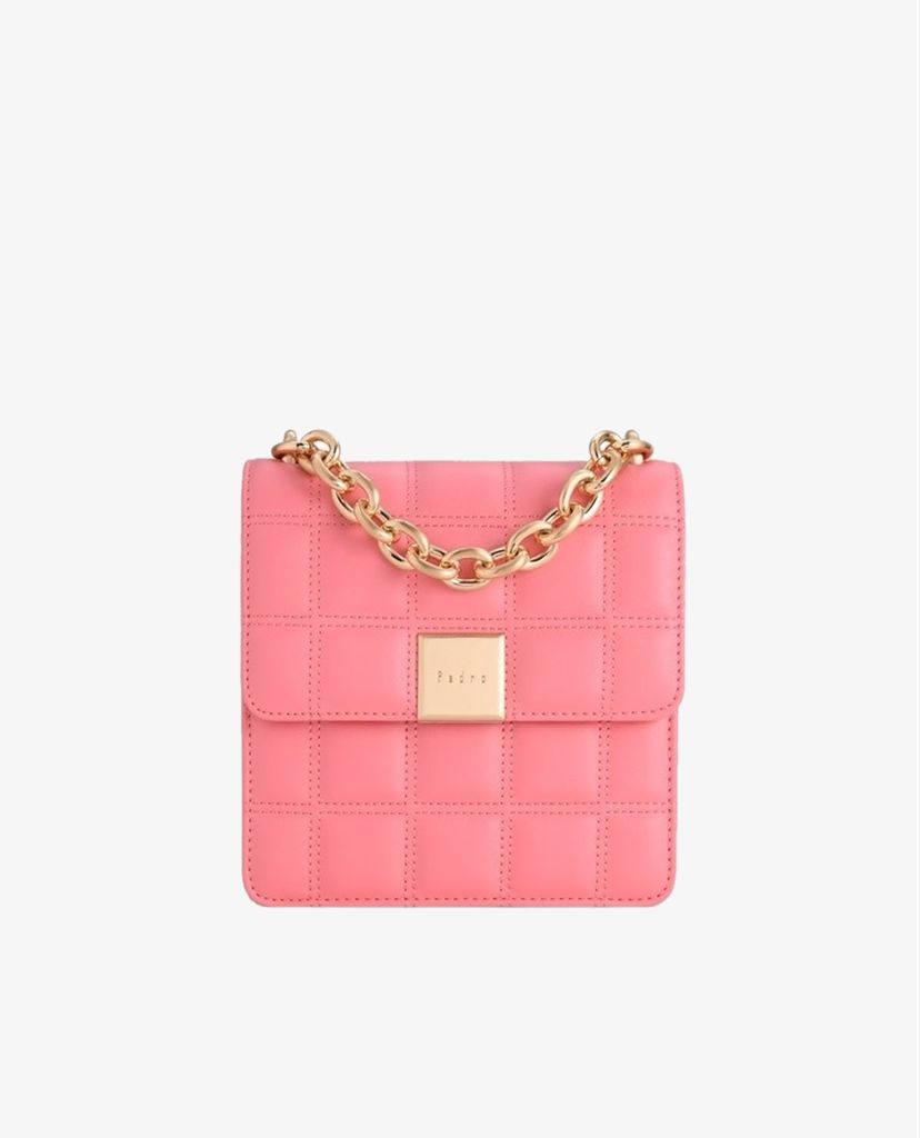 PEDRO - Túi đeo chéo nữ hình vuông Quilted Mini