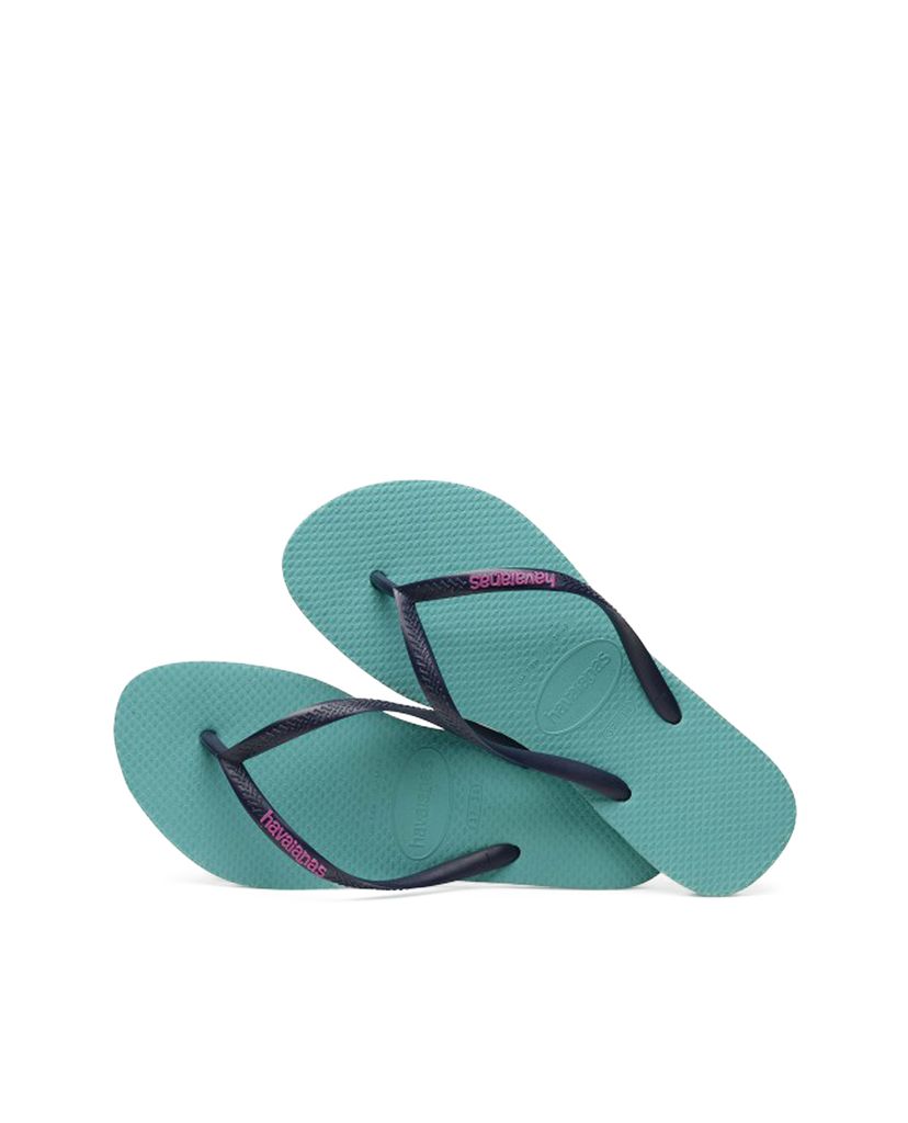 HAVAIANAS - Dép nữ Slim Logo Pop Up