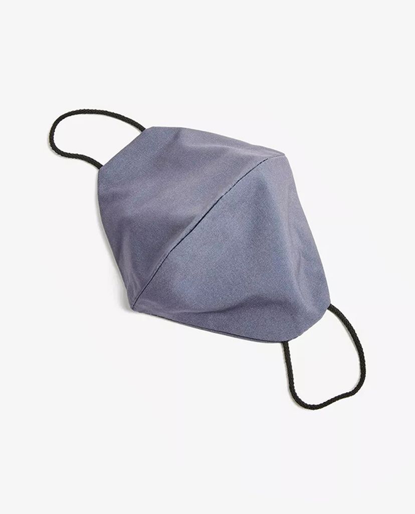 TOPMAN - Pack 2 khẩu trang vải Charcoal Grey And Monogram Print