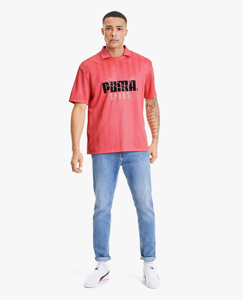 PUMA - Áo thun polo nam tay ngắn Tailored
