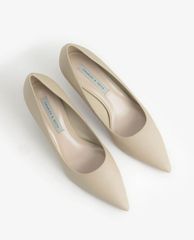 CHARLES & KEITH - Giày cao gót mũi nhọn Cylindrical Heel Pointed Toe