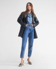 CHARLES & KEITH - Giày cao gót mũi nhọn Chain Embellished Loafer