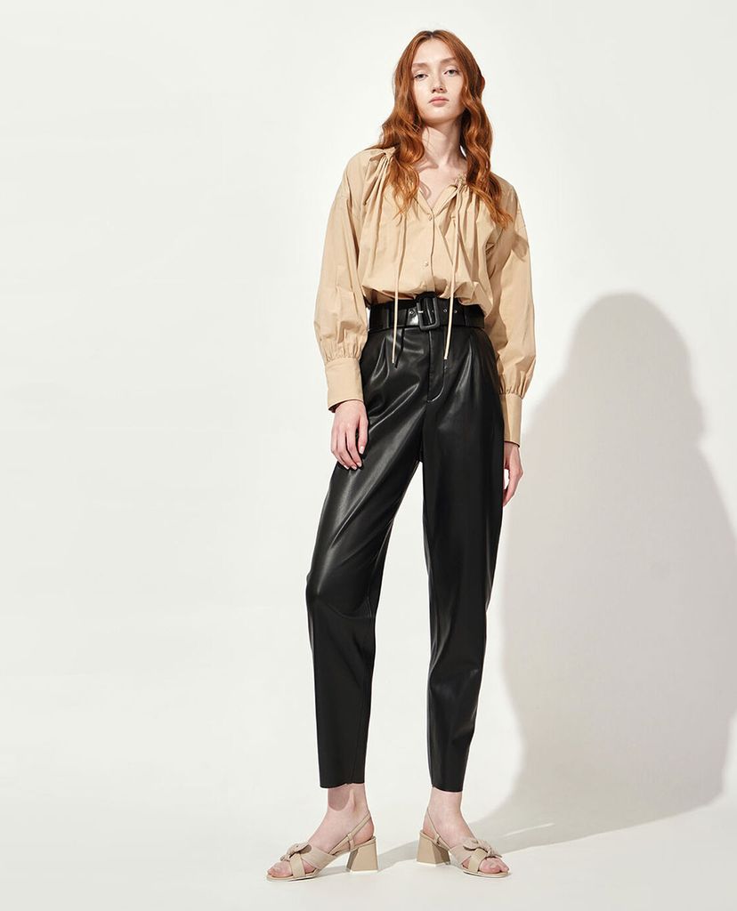 CHARLES & KEITH - Giày sandal cao gót Tie Slingbacks