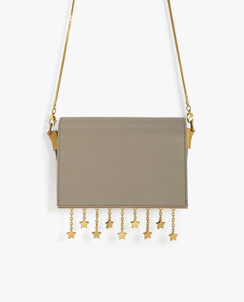CHARLES & KEITH - Túi đeo chéo nữ chữ nhật Charm Detail