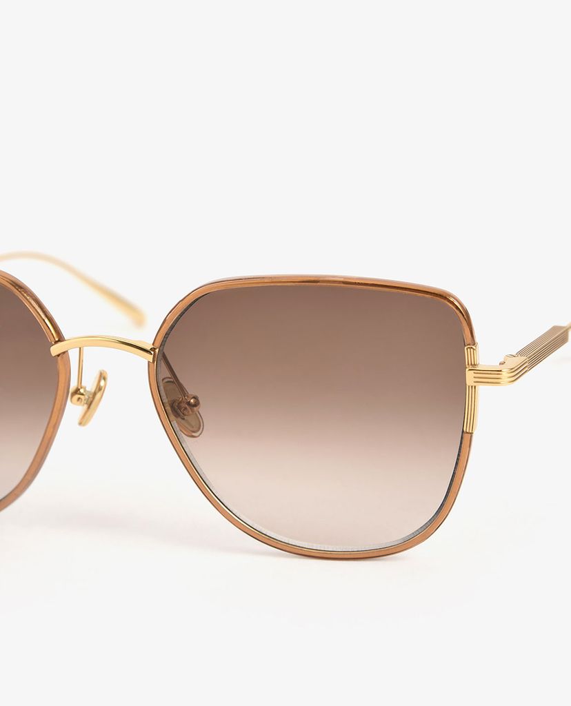 CHARLES & KEITH - Kính mát nữ Swarovski® Crystal Pearl Embellished