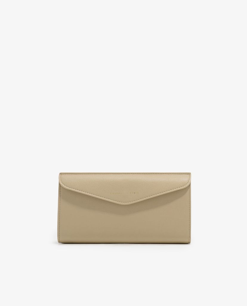 CHARLES & KEITH - Ví nữ mini dạng gập Envelope