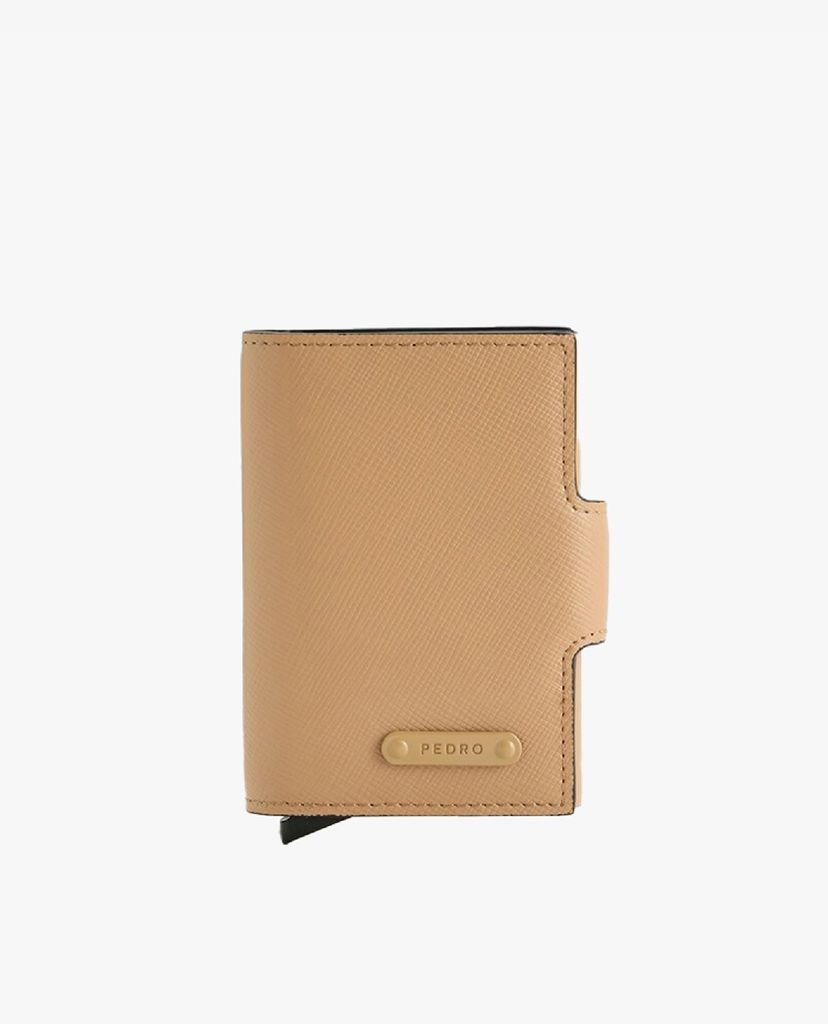 PEDRO - Ví đựng name card nam Leather Bi Fold