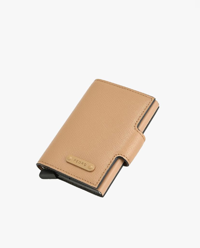 PEDRO - Ví đựng name card nam Leather Bi Fold