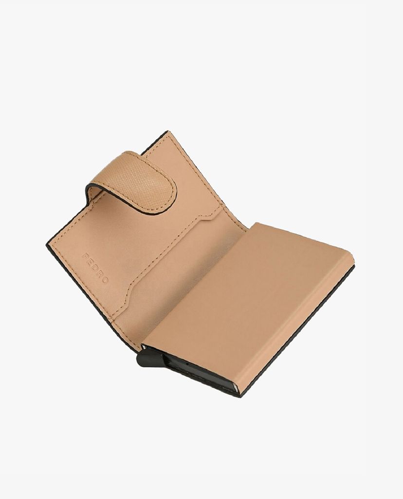 PEDRO - Ví đựng name card nam Leather Bi Fold