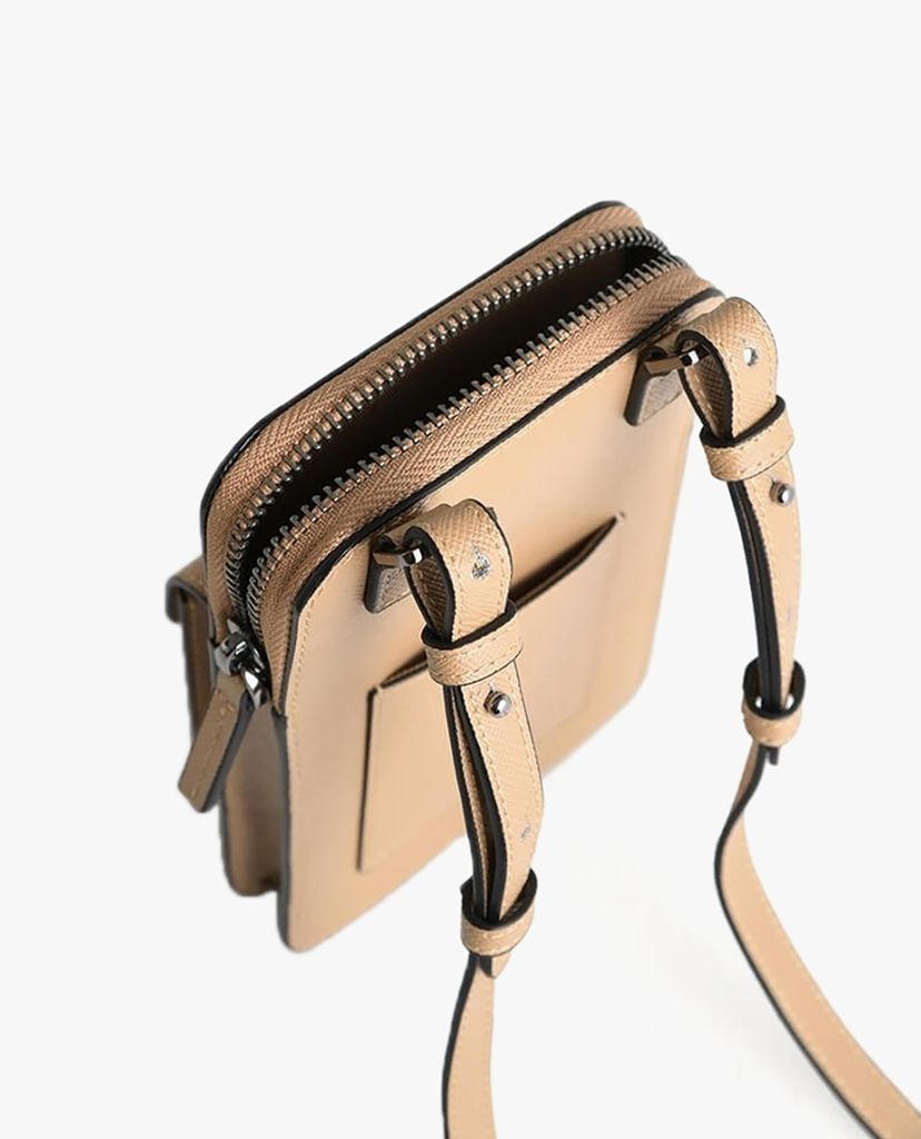 PEDRO - Ví nam chữ nhật Embossed Leather Phone Pouch