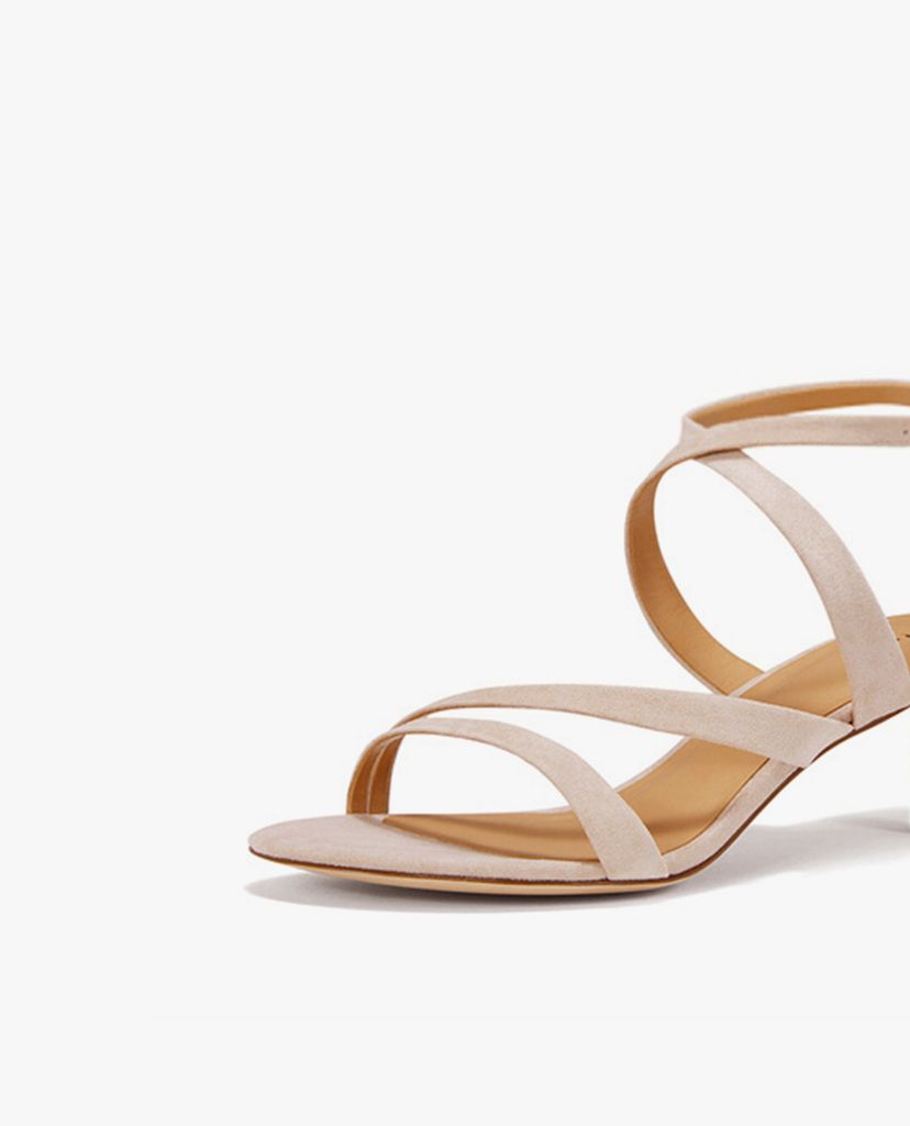 PEDRO - Giày cao gót hở mũi quai ngang Open Toe Strappy