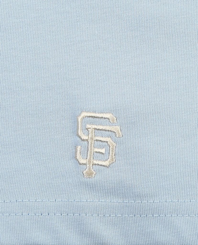 MLB - Áo thun tay ngắn cổ tròn phom suông phối logo cá tính