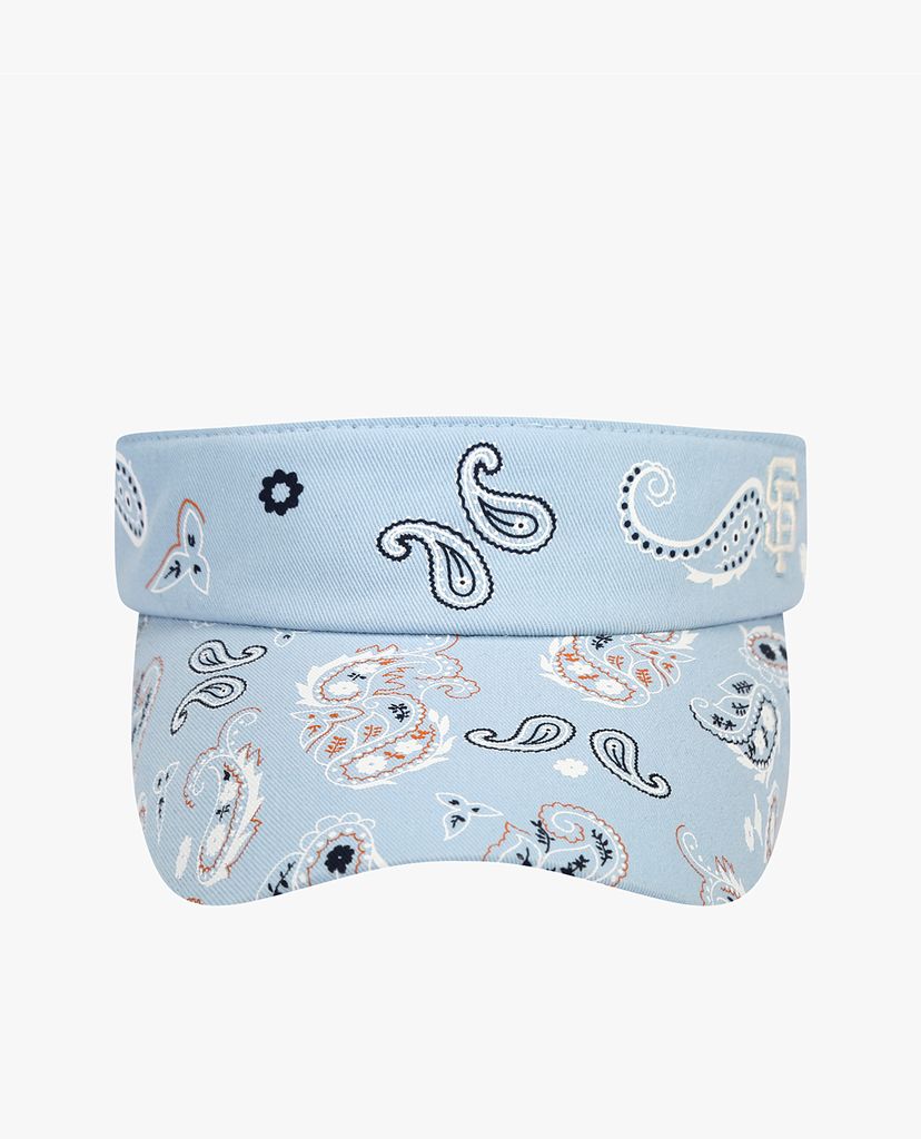MLB - Nón visor nửa đầu Paisley