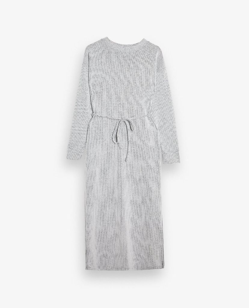 TOPSHOP - Đầm midi tay dài cổ tròn phom suông thời trang