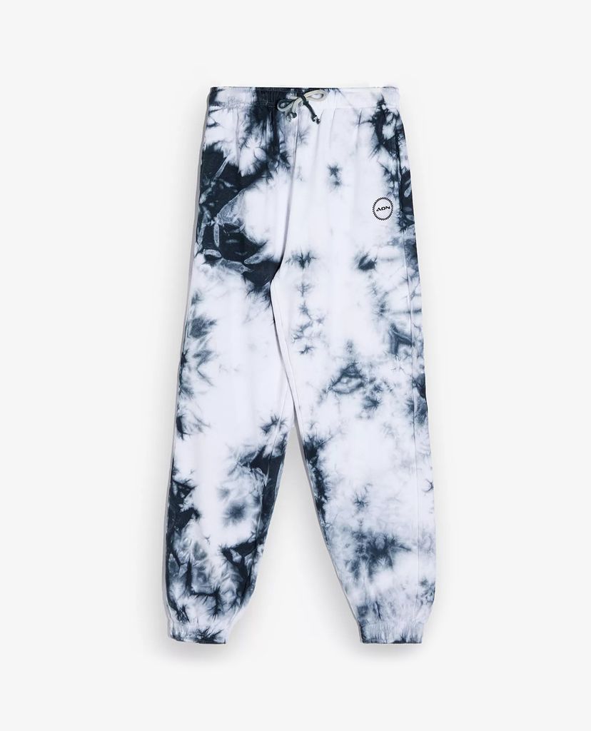 TOPSHOP - Quần jogger nữ lưng thun Grey Tie Dye