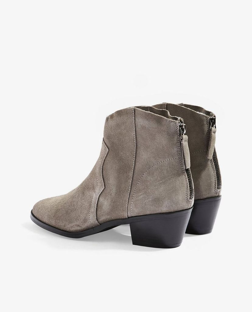 TOPSHOP - Giày boots nữ mũi nhọn BETTY Western Ankle