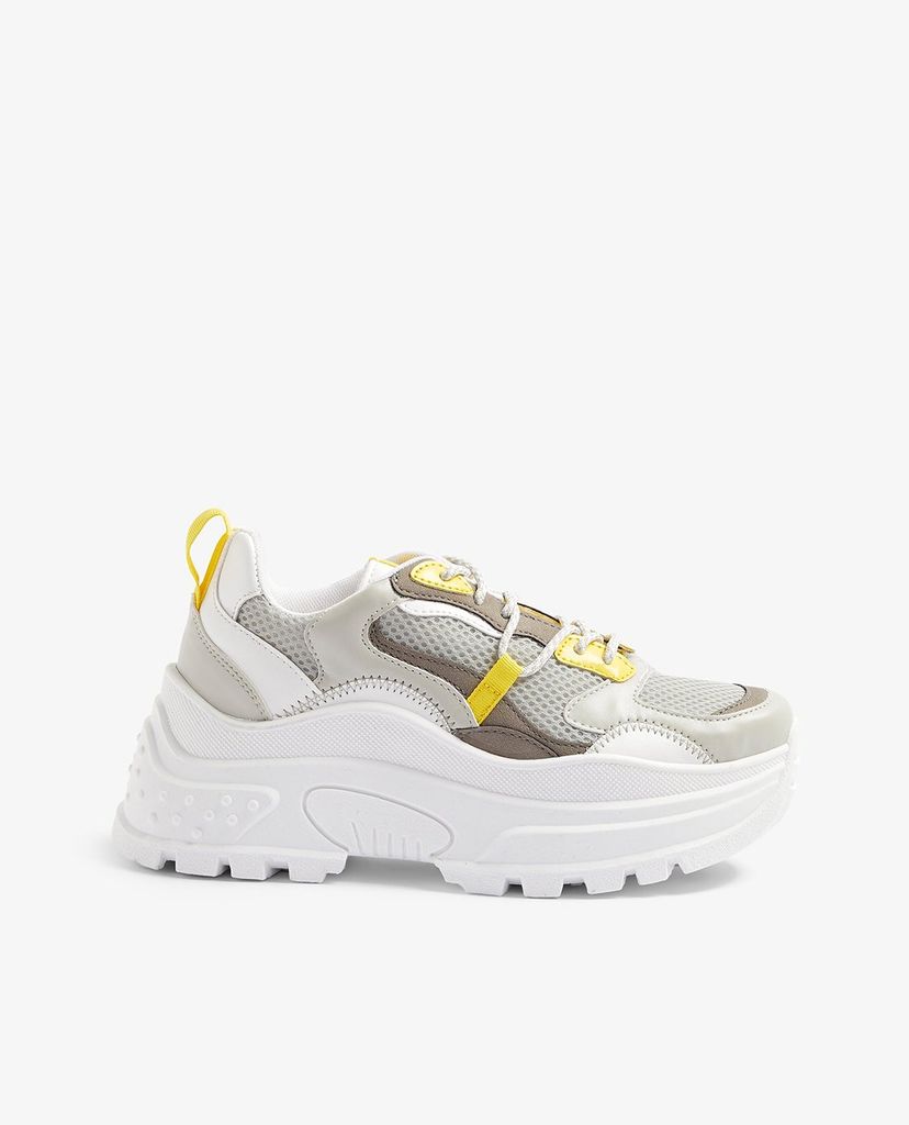 TOPSHOP - Giày sneaker nữ CAMMIE Grey Chunky