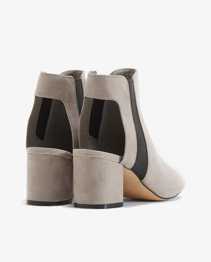 TOPSHOP - Giày boots nữ hở mũi DIP Chelsea