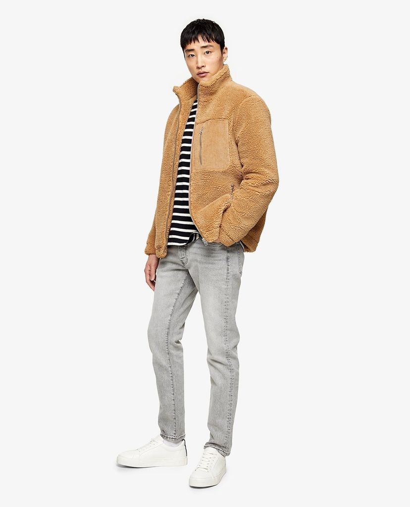 TOPMAN - Quần jeans nam phom slim fit hiện đại