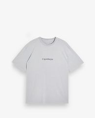 TOPMAN - Áo thun nam ngắn tay cổ tròn Gray Copenhagen