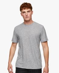 TOPMAN - Áo thun nam ngắn tay phom suông Classic Fit Rib