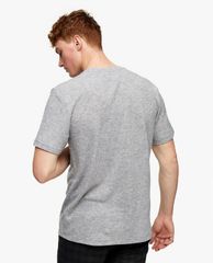 TOPMAN - Áo thun nam ngắn tay phom suông Classic Fit Rib