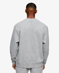 TOPMAN - Áo sweatshirt nam cổ tròn tay dài phom suông thời trang
