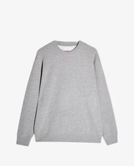 TOPMAN - Áo sweatshirt nam cổ tròn tay dài phom suông thời trang