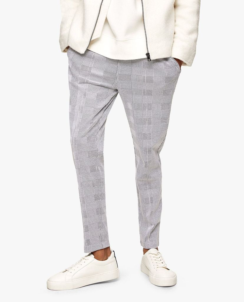 TOPMAN - Quần tây nam thanh lịch Prince Of Wales Check