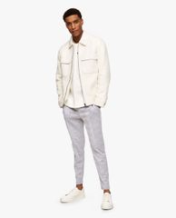 TOPMAN - Quần tây nam thanh lịch Prince Of Wales Check
