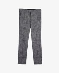 TOPMAN - Quần tây nam Grey Check Skinny