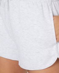 TOPSHOP - Quần shorts nữ rút dây 90'S Grey Marl Jersey Mini Runner