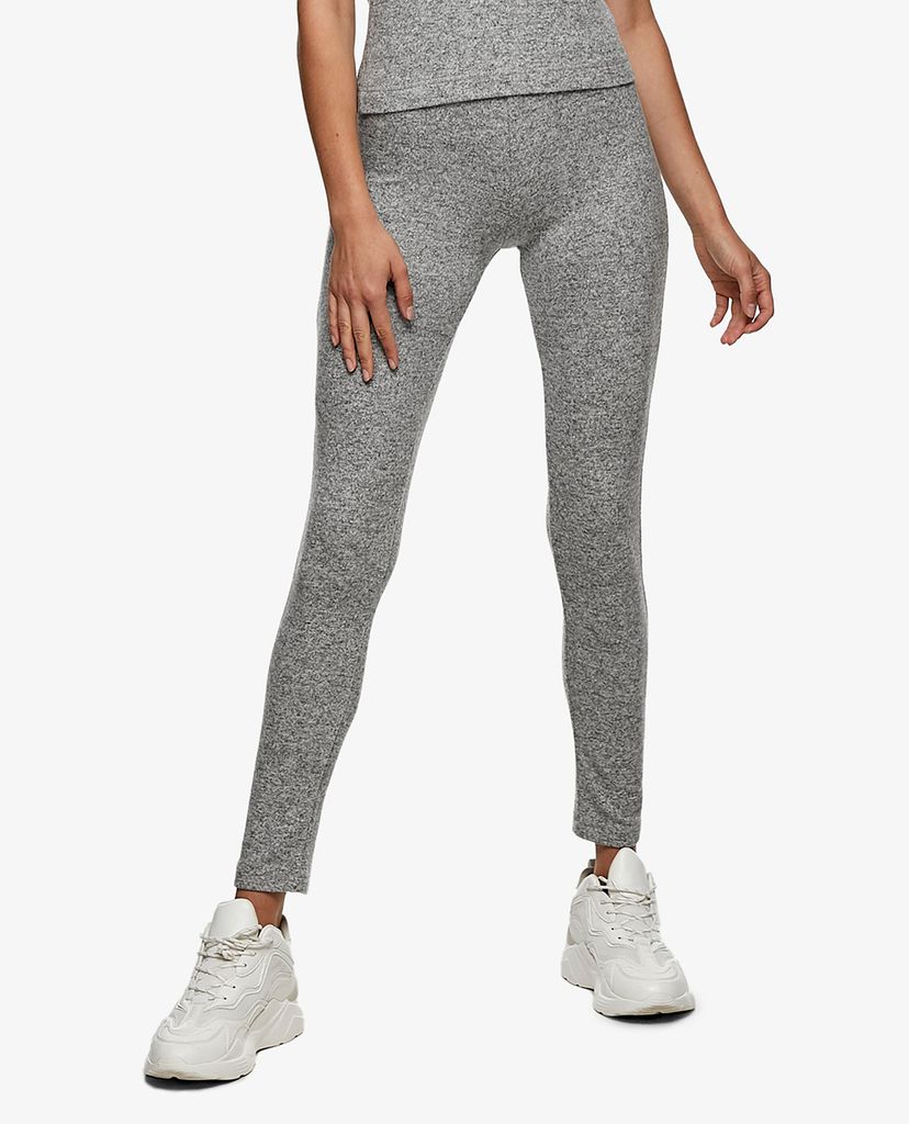 TOPSHOP - Quần leggings lưng cao Grey Cosy