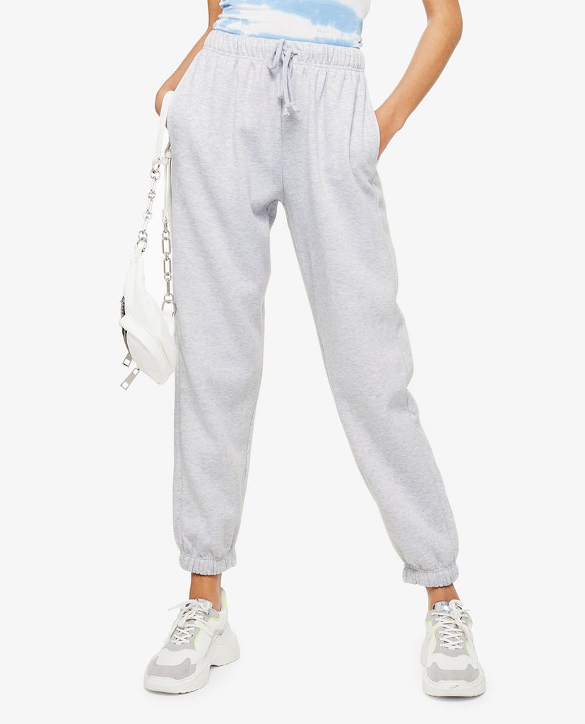 TOPSHOP - Quần jogger nữ bo gấu Grey 90'S Oversized