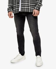 TOPMAN - Quần jeans nam skinny Tyler Ripped Hem
