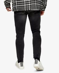TOPMAN - Quần jeans nam skinny Tyler Ripped Hem