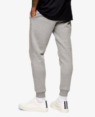 TOPMAN - Quần jogger nam lưng thun Grey Marl Classic
