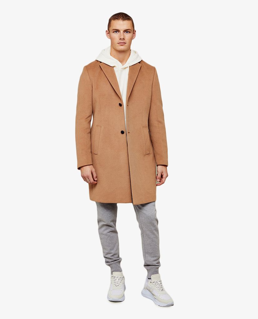 TOPMAN - Quần jogger nam lưng thun Grey Marl Classic