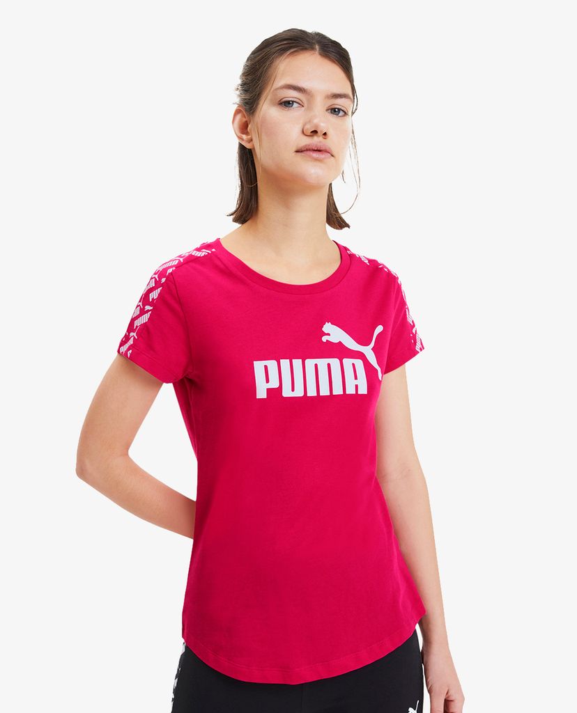 PUMA - Áo thun thể thao nữ Amplified
