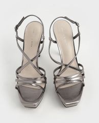 CHARLES & KEITH - Giày cao gót quai mảnh Strappy Platform