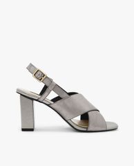 CHARLES & KEITH - Giày cao gót hở mũi quai chéo hiện đại