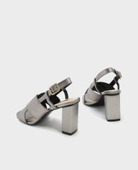 CHARLES & KEITH - Giày cao gót hở mũi quai chéo hiện đại