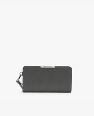 CHARLES & KEITH - Ví cầm tay dáng dài phối khóa zip Mini Long