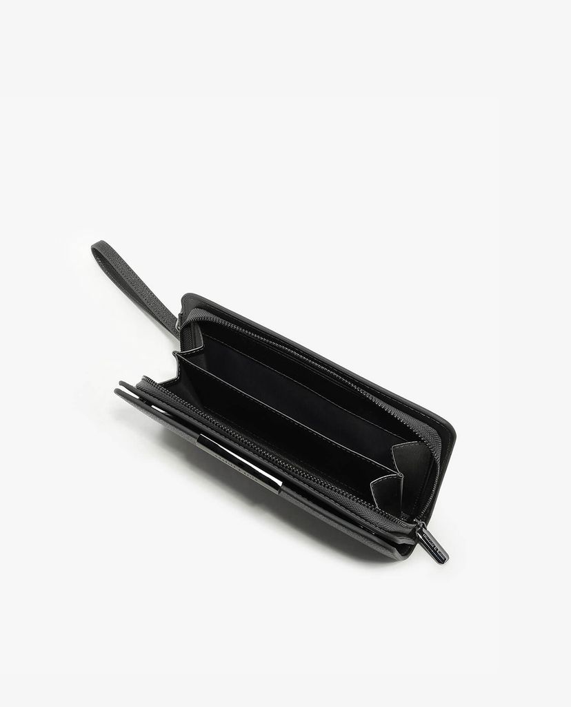 CHARLES & KEITH - Ví cầm tay dáng dài phối khóa zip Mini Long
