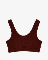TOPSHOP - Áo bra nữ croptop Mocha Fluffy