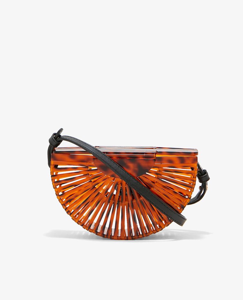 TOPSHOP - Túi đeo chéo nữ nửa hình tròn Cancun Acrylic