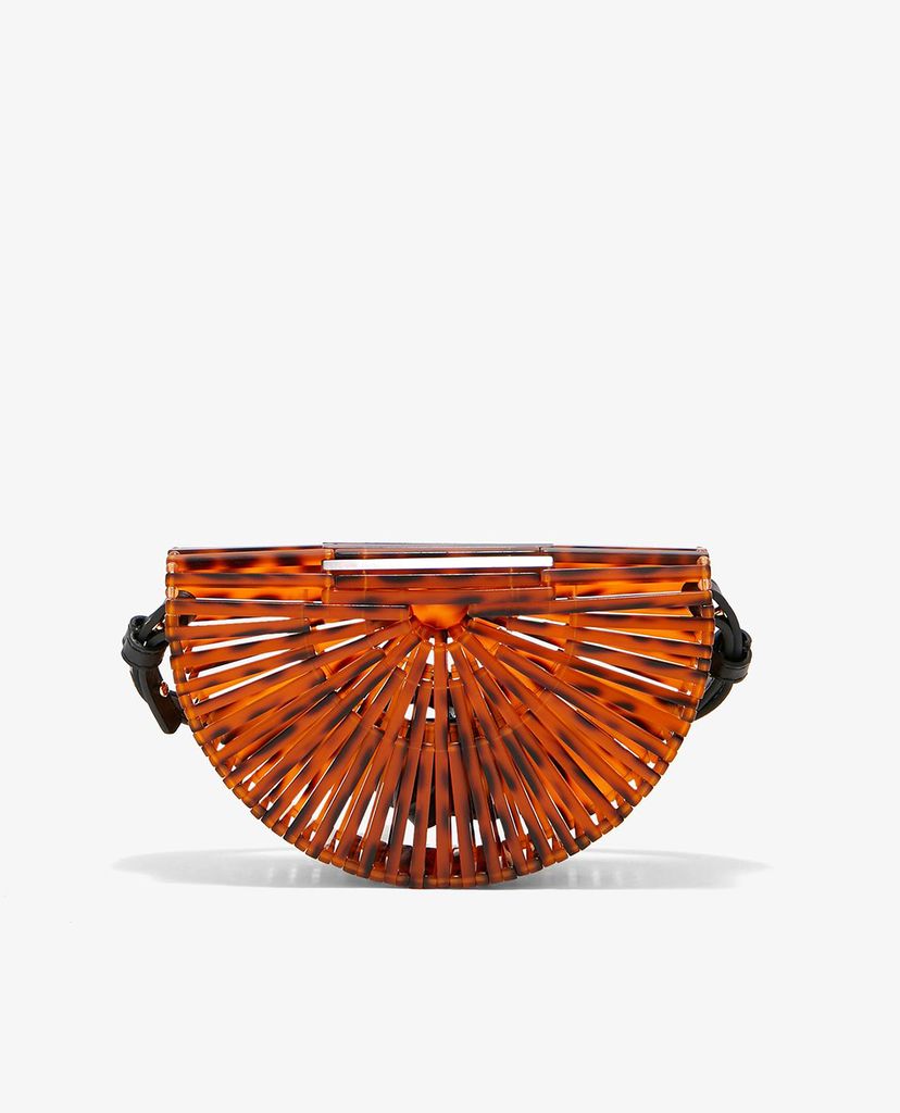 TOPSHOP - Túi đeo chéo nữ nửa hình tròn Cancun Acrylic
