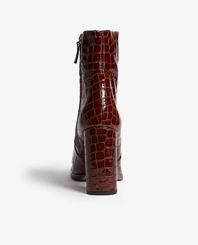 TOPSHOP - Giày boots nữ da rắn HATTIE Leather