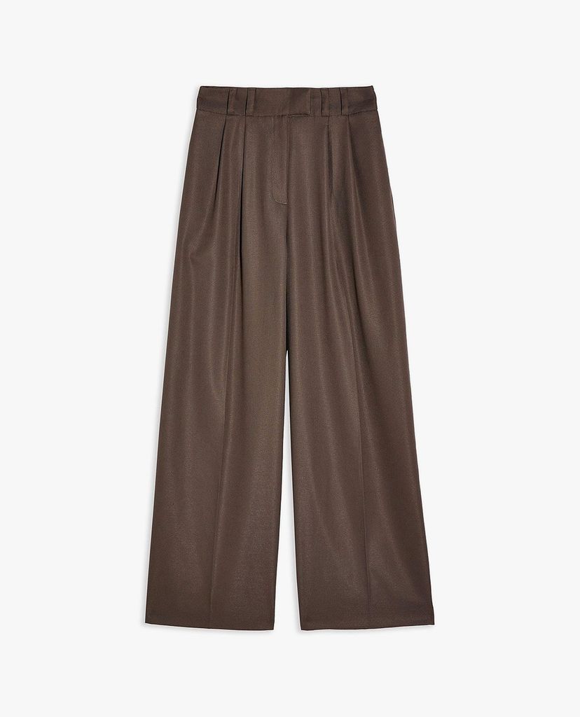 TOPSHOP - Quần tây nữ ống rộng Tailored Pleated
